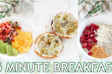 5 MINUTE BREAKFAST RECIPES: healthy and easy paleo recipes