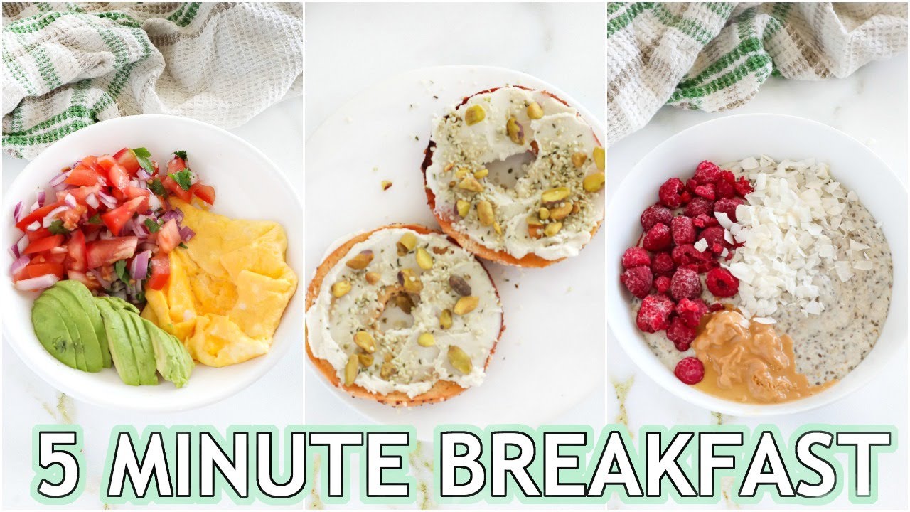 5 MINUTE BREAKFAST RECIPES: healthy and easy paleo recipes 5 MINUTE BREAKFAST RECIPES: healthy and easy paleo recipes