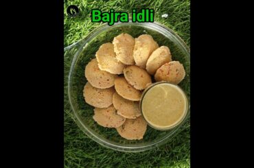 Mini idli Recipe | Bajra idli Recipe | Easy and  Healthy Breakfast idia #short #shortvideo #viral