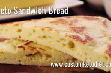 Delicious and Easy Keto Sandwich Bread Recipe for a Healthy Lunch Option | Healthy food | #healthy
