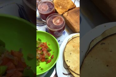 Sanwich pizza, papad and cocktail | #pizza #sandwich #cocktail