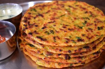 Quick and Healthy Lentil(dal)-Potato Breakfast Recipe | No Soda Instant Breakfast