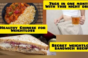 Weightloss diet recipes || Loss upto 5kgs with these recipes || No Workout|| Breakfast, Lunch recipe