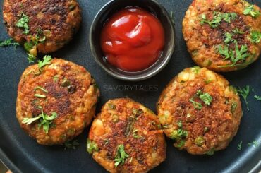 Oats Vegetables Cutlets #oatsrecipe #healthysnacks #indiansnacks