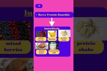 WEIGHT LOSS: 10 Weight Loss SMOOTHIE RECEIPES For DIET---(#2)#weightloss #fitness #healthy  #shorts