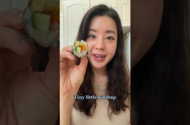 Easy kimbap #kimbap #healthyrecipes #healthysnacks #food #shorts