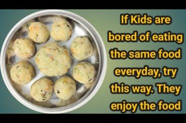 Masala Rava Balls | Quick and Healthy breakfast & Snacks recipe