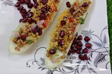 Cucumber Boat | Cucumber Snack Recipe | Cucumber Salad | Cucumber Boat Chaat #shorts #youtubeshorts