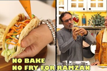 Unique No Fry Healthy Recipes for Ramzan |Chicken Tacos with Tandoori Mayo Recipe #ramzanspecial