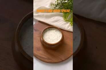 High Protein Spread Recipe | Easy & Healthy Paneer & Mixed Herb Spread | SaltInAll #Shorts