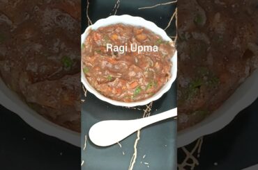 Lose Weight Faster: Ragi Upma Dinner Recipe