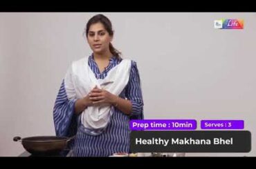 Makhana Bhel Recipe | Healthy Recipes | Upasana Kamineni Konidela