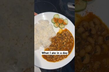 What I ate in a day- simple & healthy!