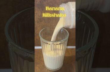 Easy Protein Banana milkshake/ Healthy shake Oats /ramadan #shorts #asmr