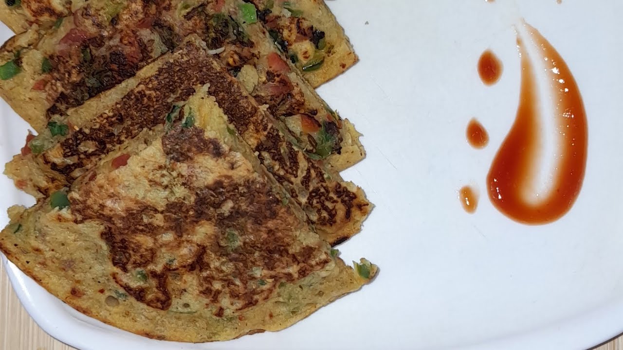 || Moong Daal Chilla With Vegetables Healthy Breakfast Recipe || @taste_tour786 || Moong Daal Chilla With Vegetables Healthy Breakfast Recipe || @taste_tour786