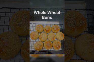 #wholewheat #healthy #buns #burgerbun #wheat #flour #cold #fermentation#sourdough #soft #stuffed