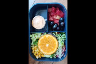 Veg Healthy Salad recipe | Healthy Lunch Tiffinbox | eatHealthyFood