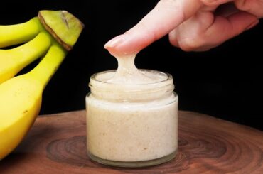 Banana Peel Erases all wrinkles on your face! 100 year old recipe! Banana peel for face!