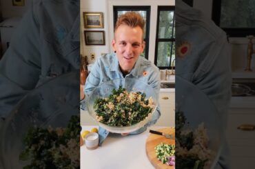 This healthy chopped salad is in my fridge all week long! #shorts