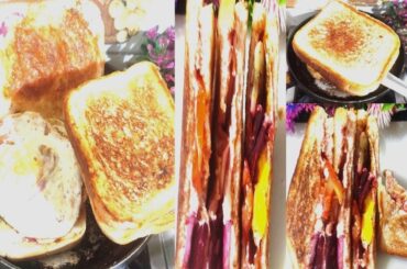 2 Minut Mein Banaiye Bahut Hi Healthy Sandwich|  Egg  Vegetable Sandwich | Sandwich Recipe |