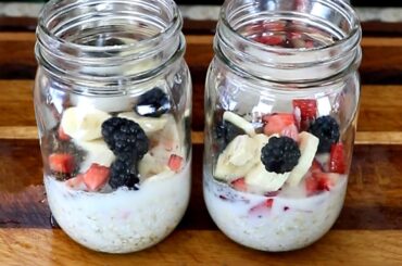 Quick and Easy Overnight Oats Recipe #shorts