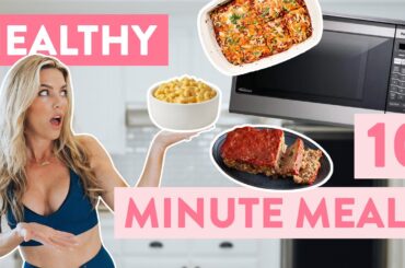 10 MINUTE Healthy Dinner Recipes | guilt free comfort food