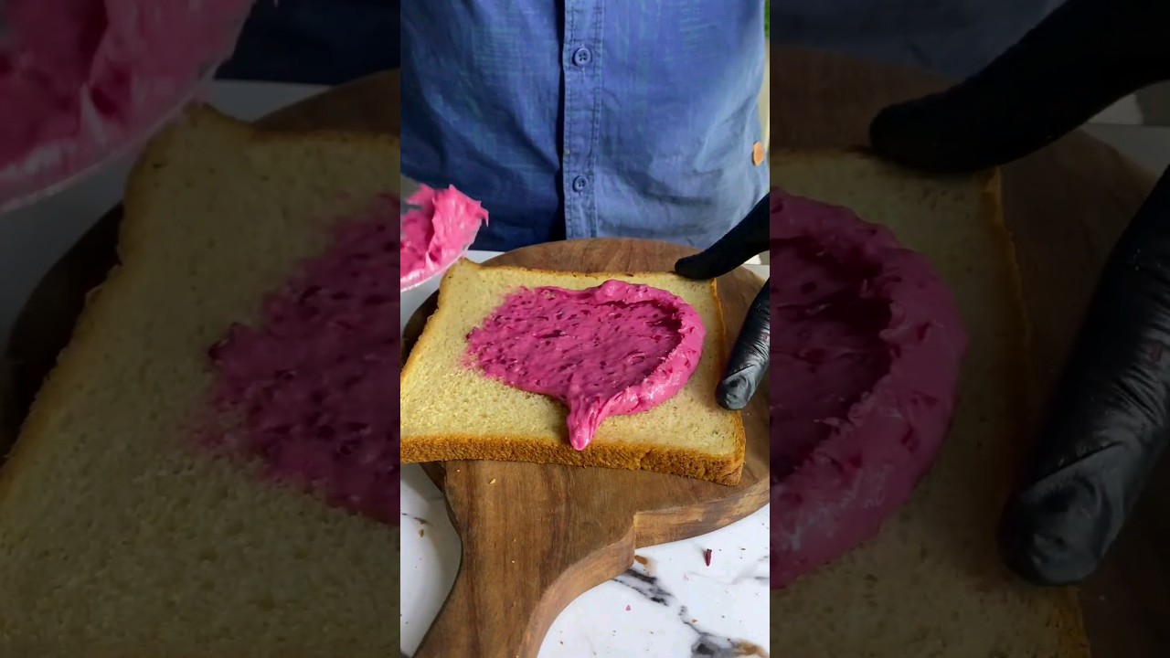 Red Cheese Sandwich Viral ASMR DOSAHOOD #shorts #food #viral #asmr Red Cheese Sandwich Viral ASMR DOSAHOOD #shorts #food #viral #asmr