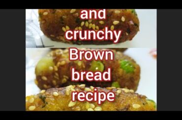 brown bread healthy cutlet recipe||mix veg cutlet recipe|| make bread cutlet @Cookingcreation305
