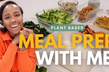 My new way to meal prep for healthy, flexible, and easy plant based meals | INGREDIENT PREP