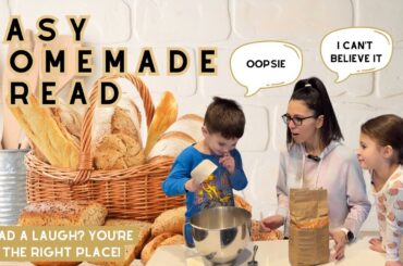 Easy {and healthy} Homemade Bread!