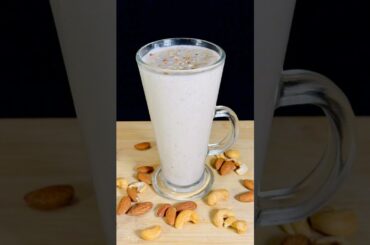 Healthy Banana Milkshake | Dry fruits Protein Shake #shorts #viral