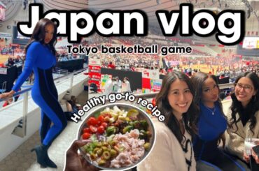 LIFE IN JAPAN | Home Workout, Veggie garden planting, Healthy recipes, Basketballs game, New Cafe!