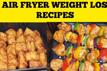 Healthy Air Fryer Recipes For Weight loss.Easy Chicken and Pineapple Skewers Recipes