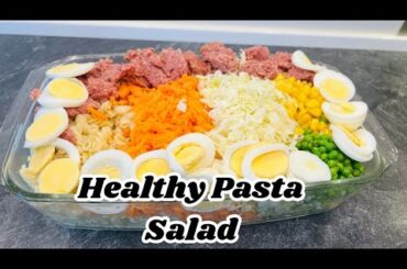 Delicious and Nutritious: Healthy Pasta Salad Recipe for a Refreshing Meal!” (Weight loss Friendly)