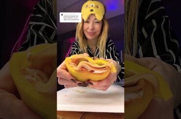 NO-Bread Sandwich #yummy #healthy #recipe #viral