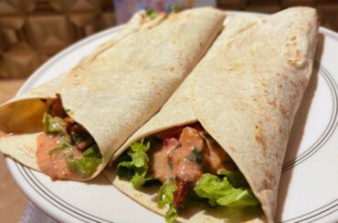 Easy High-Protein Chicken Wrap Recipe for Weight Loss | Healthy Dinner