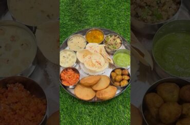Shivratri Special Thali #ytshorts #recipe #food #healthy #viral #festival #easy #special thali