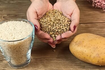 EASY & Fast & Low-calorie ! Do you have Rice and Lentil at home ? I bet you’ll love it !