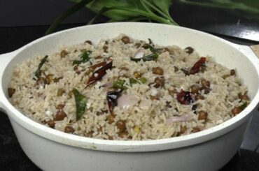 Ari Pongichathu || North Malabar healthy Breakfast || chickpeas and rice || Recipe in Tamil