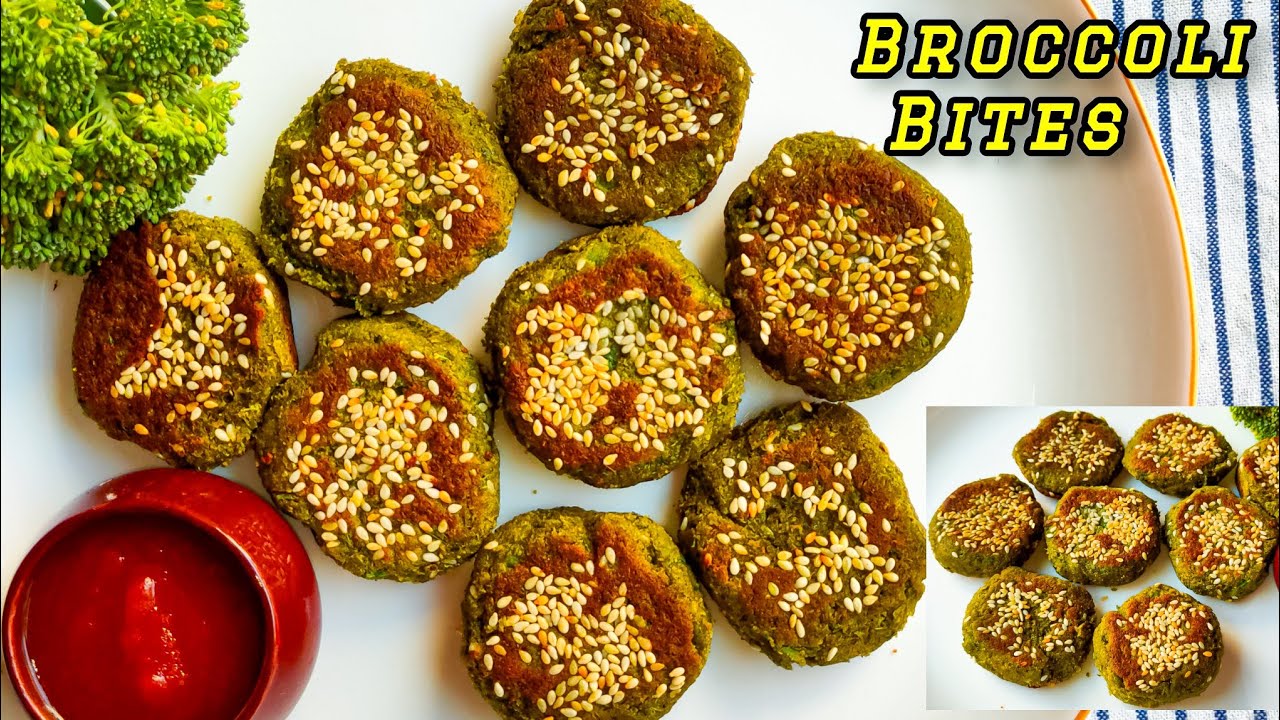 Broccoli Bites | Healthy Recipes | Broccoli Tikki | Broccoli Recipes | Kabab | Cutlets Snacks Broccoli Bites | Healthy Recipes | Broccoli Tikki | Broccoli Recipes | Kabab | Cutlets Snacks