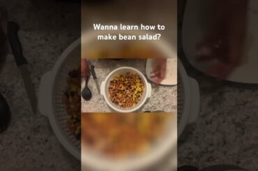 Bean salad recipe