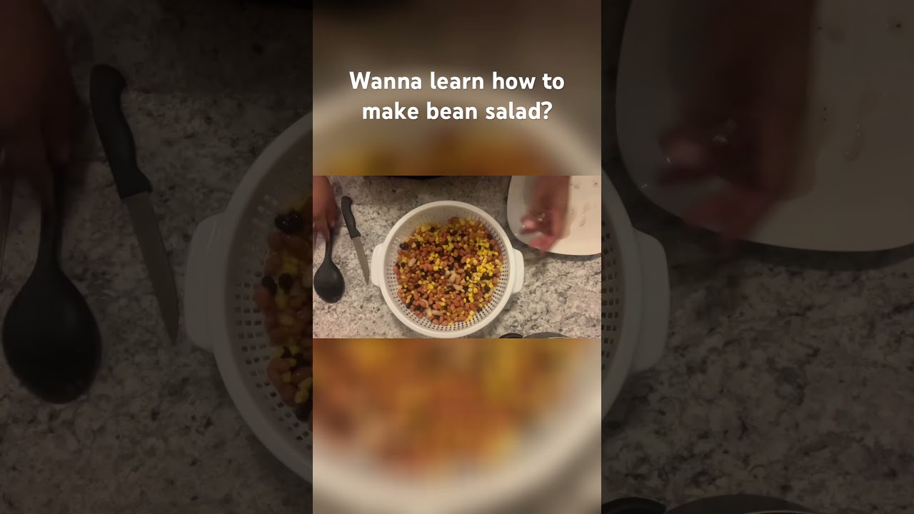 Bean salad recipe Bean salad recipe