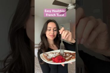 We have brunch at home #healthy #healthyrecipes #dairyfree #frenchtoast #breakfast recipe ast
