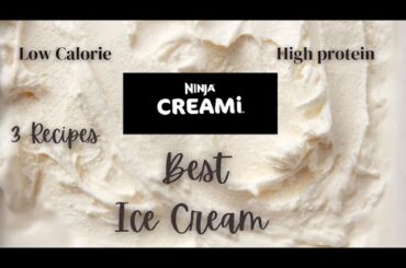 Protein-Packed 3 Ninja Creami Recipes | Low Calorie Edition