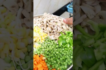 Healthy fried rice recipe at home in Niki's kitchen