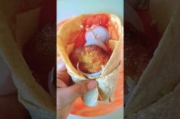 Breakfast Wrap. Healthy breakfast roti  recipe #ytshorts #shorts #food #cooking #viral #breakfast