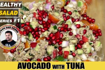 Healthy Salad Recipes for Weight loss Healthy salad Recipes in Malayalam | Avocado Tuna Salad Recipe