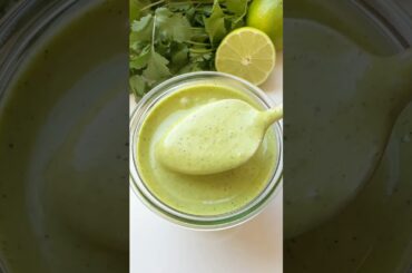 Cilantro Lime Dressing | Eating Bird Food