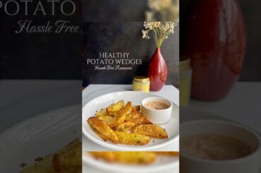 Healthy Potato Wedges | ramadan series  Papaturnsmasterchef #healthyfood #diet #potatowedges #recipe
