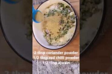 healthy Breakfast recipe | Palak aloo paratha recipe| #breakfast#palakrecipe #shorts #youtubeshorts